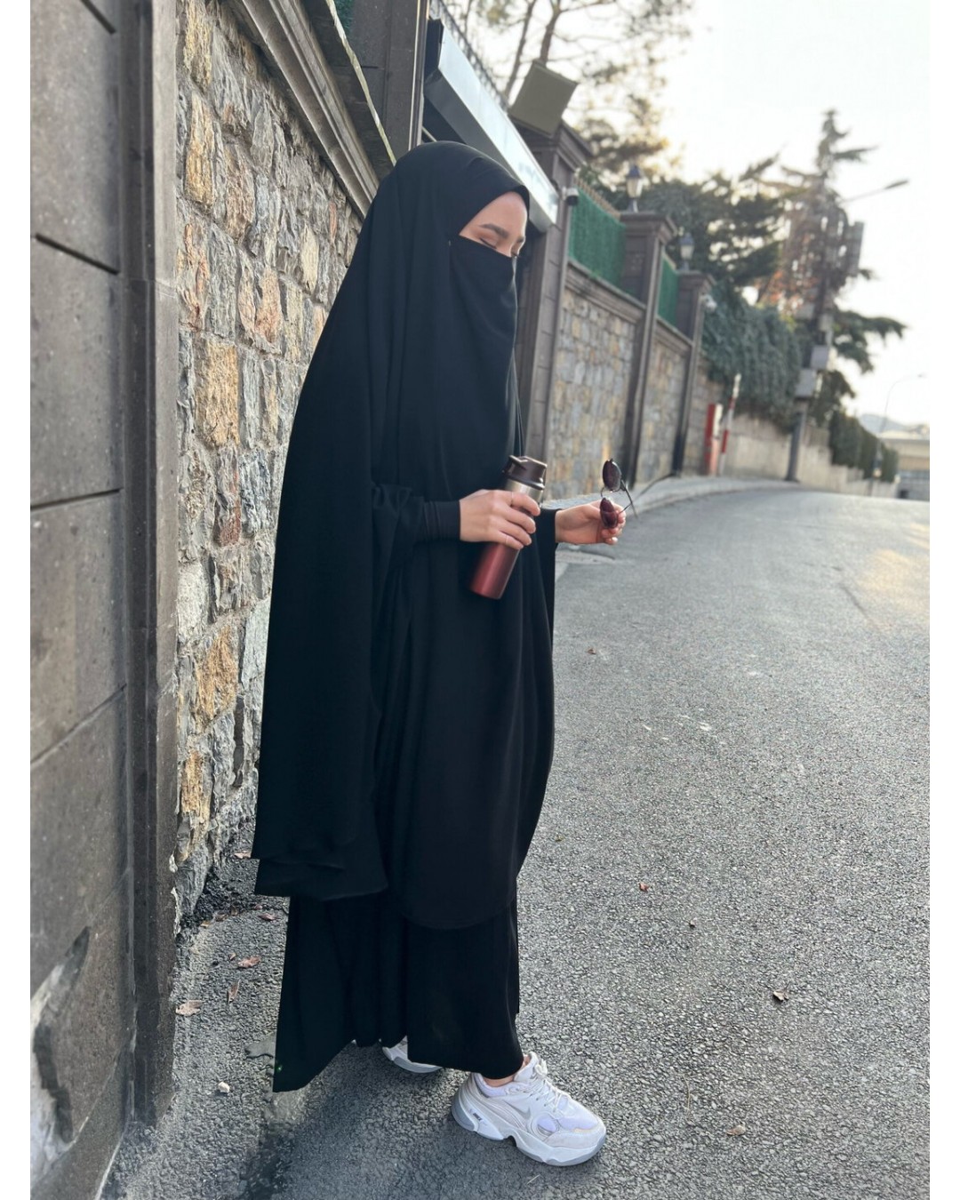 Peçeli Erzurum Model Çarşaf-ı Şerif