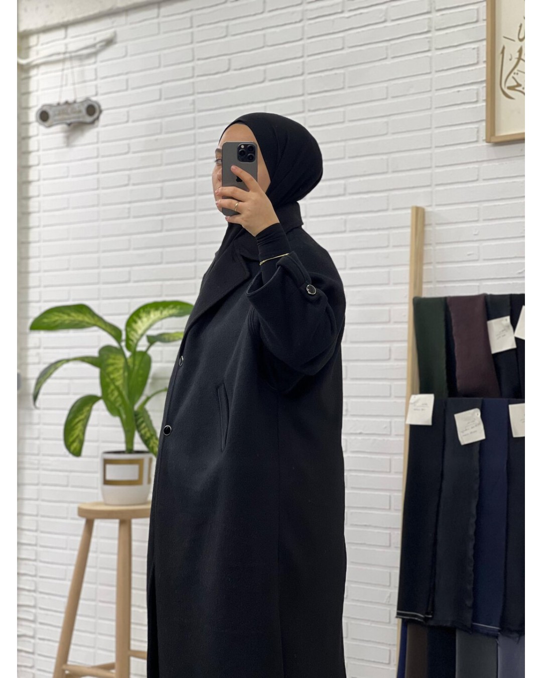 Armani Kalın kaşe Ahyâr Panço