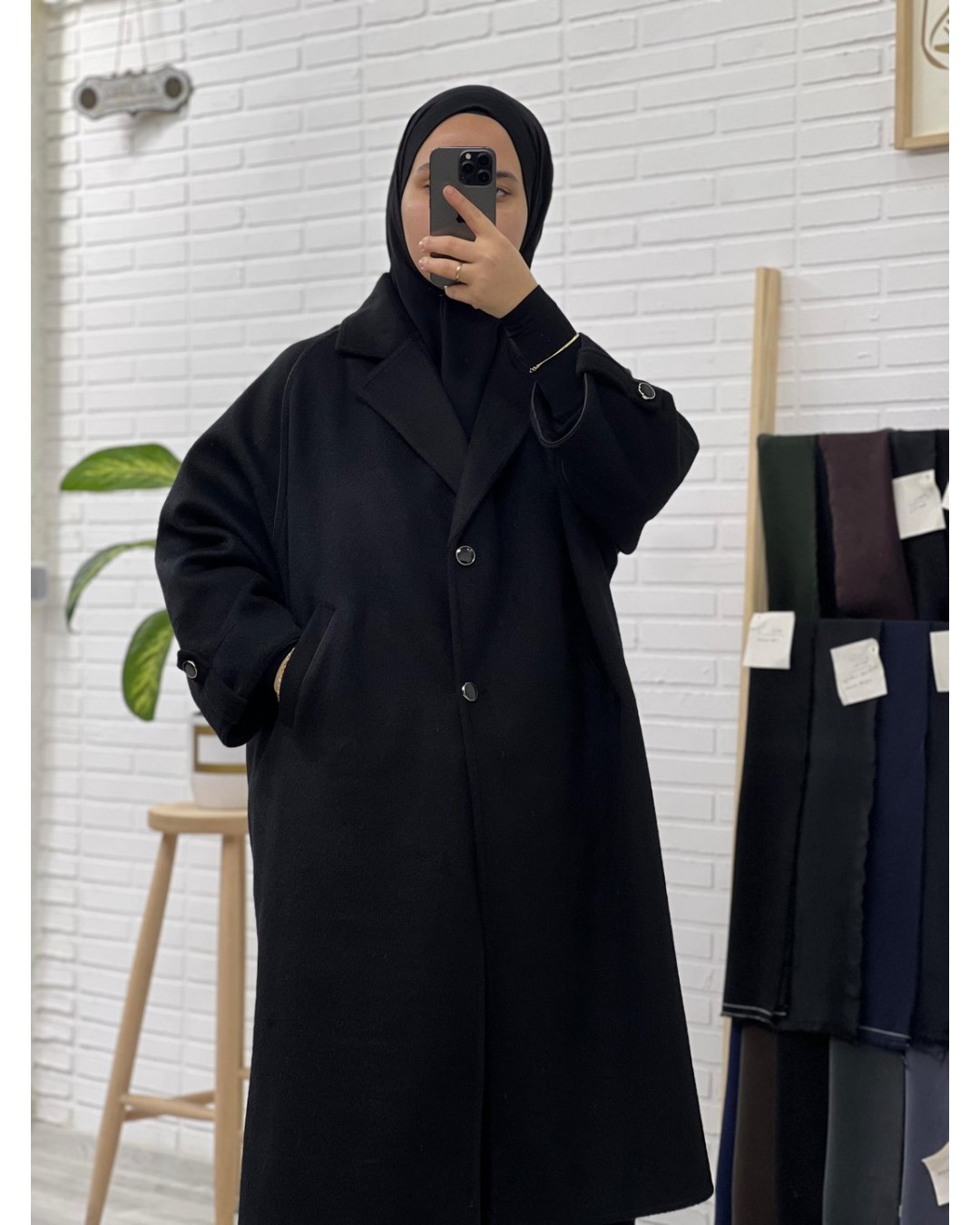 Armani Kalın kaşe Ahyâr Panço