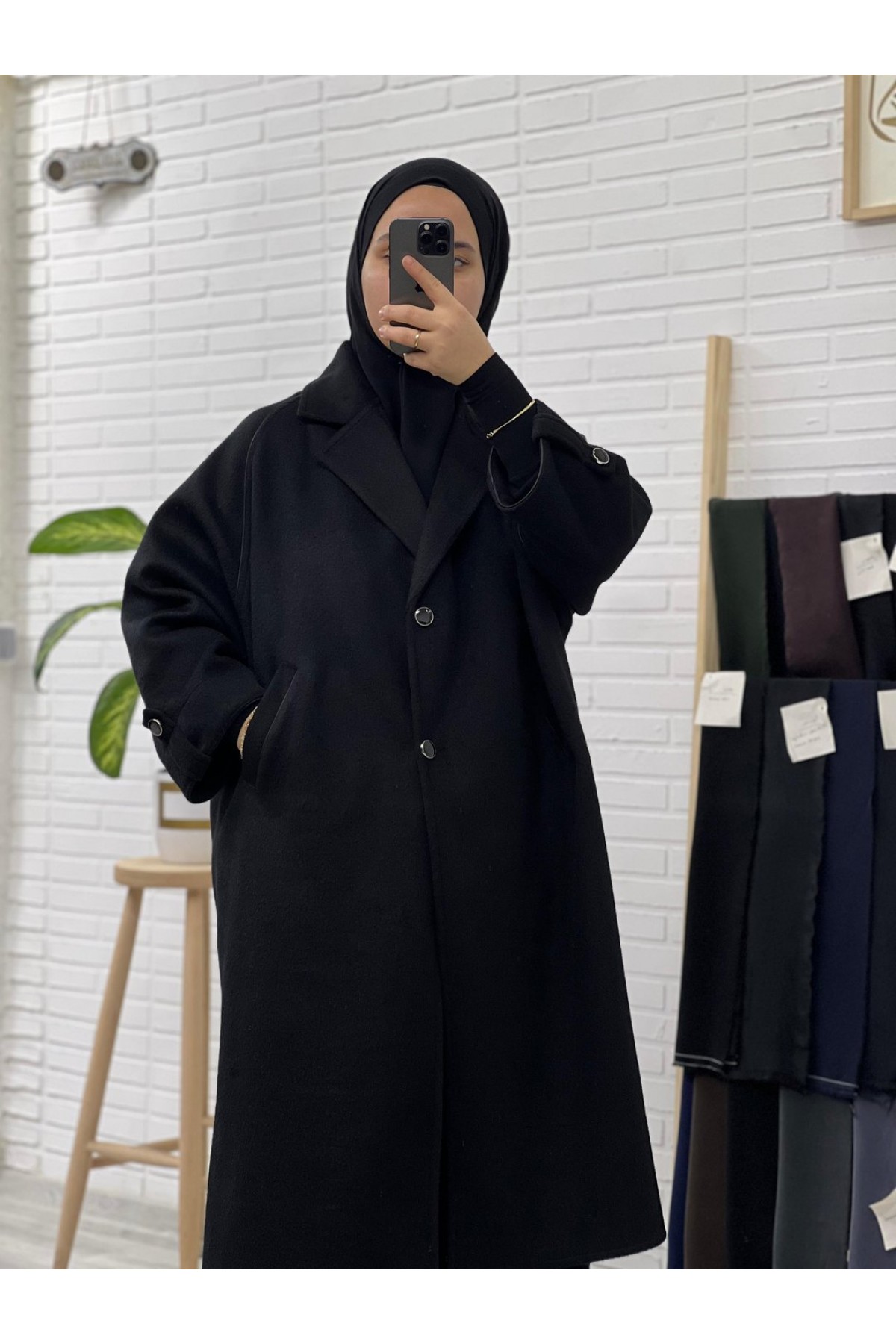 Armani Kalın kaşe Ahyâr Panço