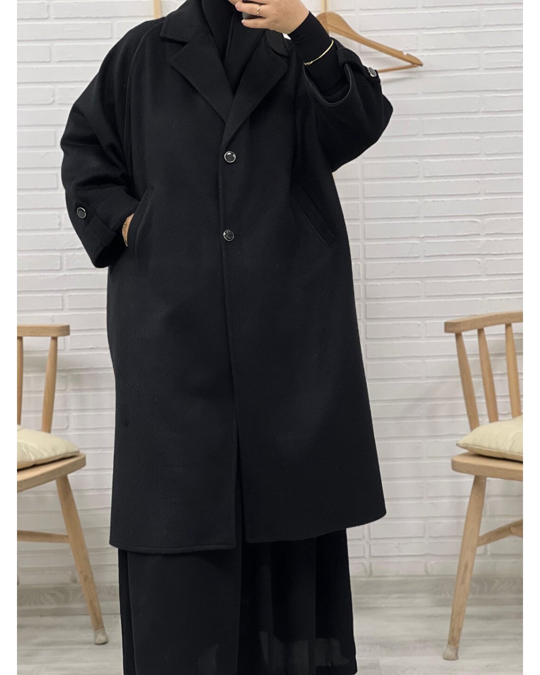 Armani Kalın kaşe Ahyâr Panço