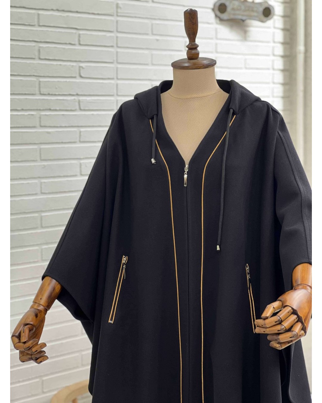 Kimono Gold Biyeli Yaka Panço