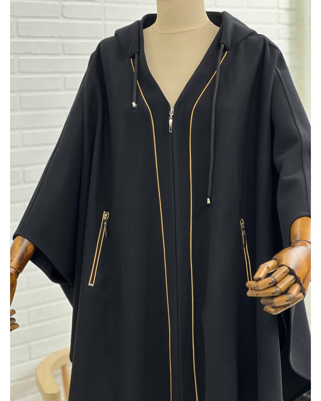 Kimono Gold Biyeli Yaka Panço