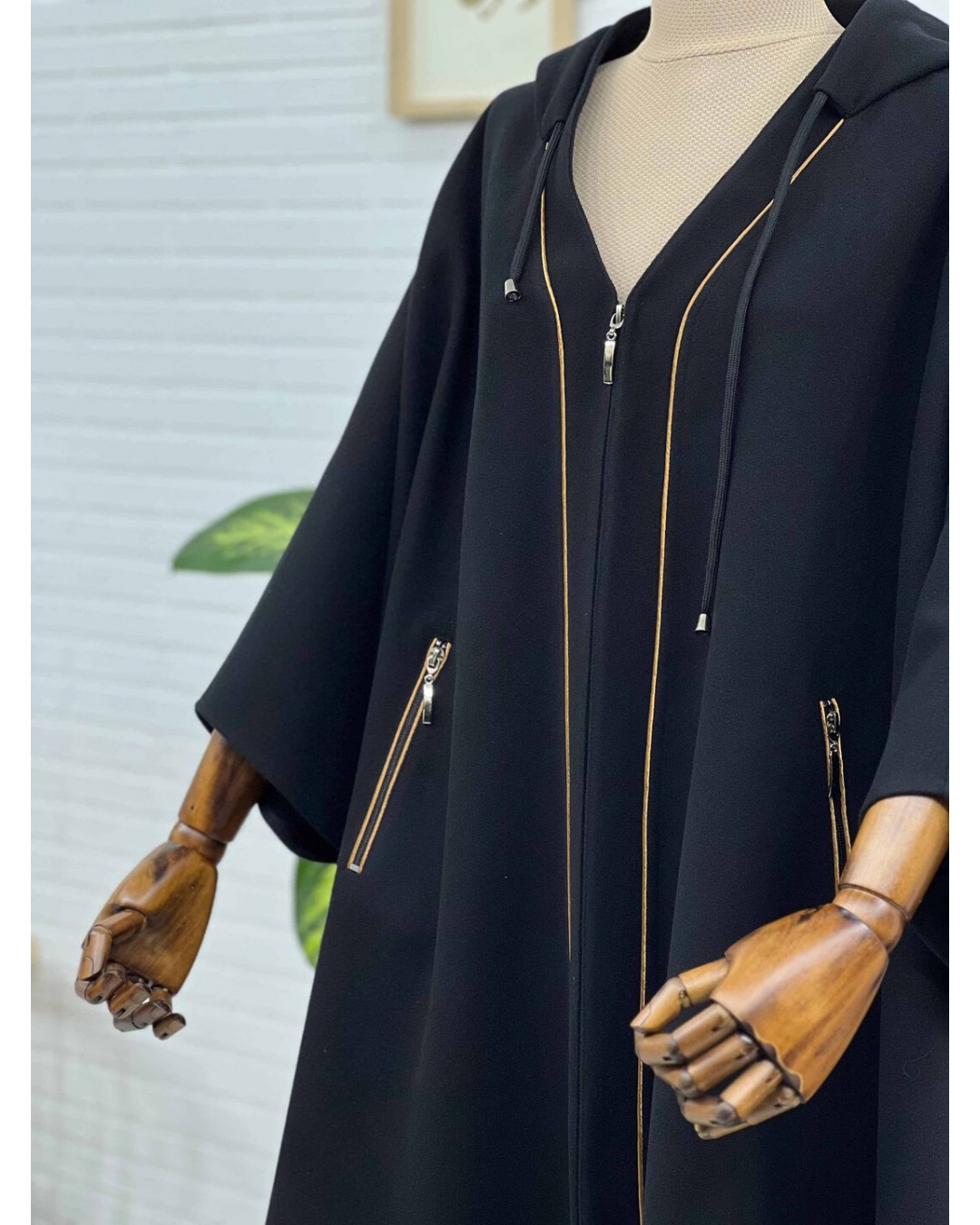 Kimono Gold Biyeli Yaka Panço