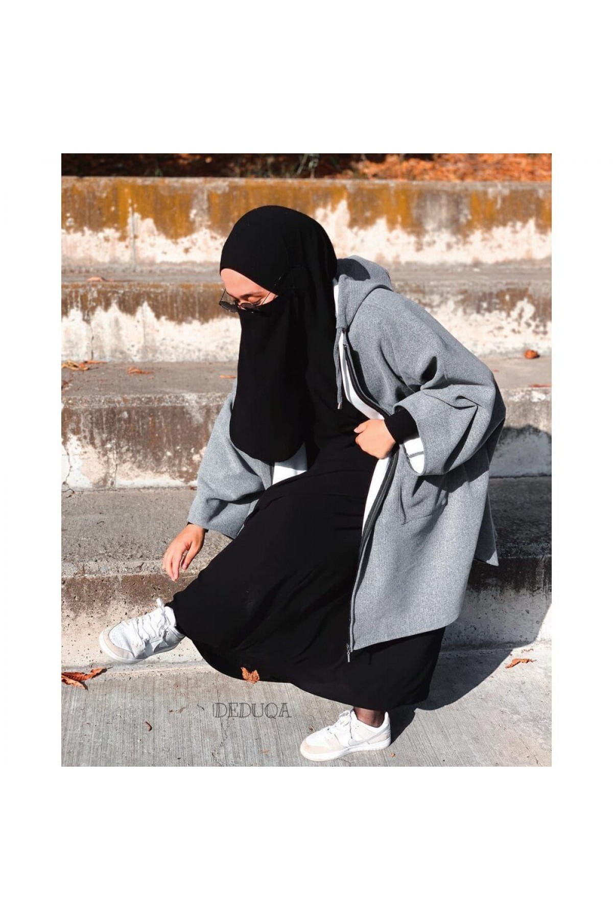 Asil Grey Düz (Kare Cep) Panço