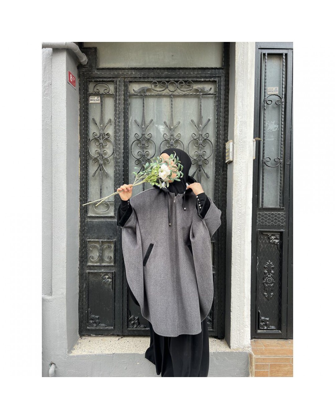 Zara Foklu floto cep panço