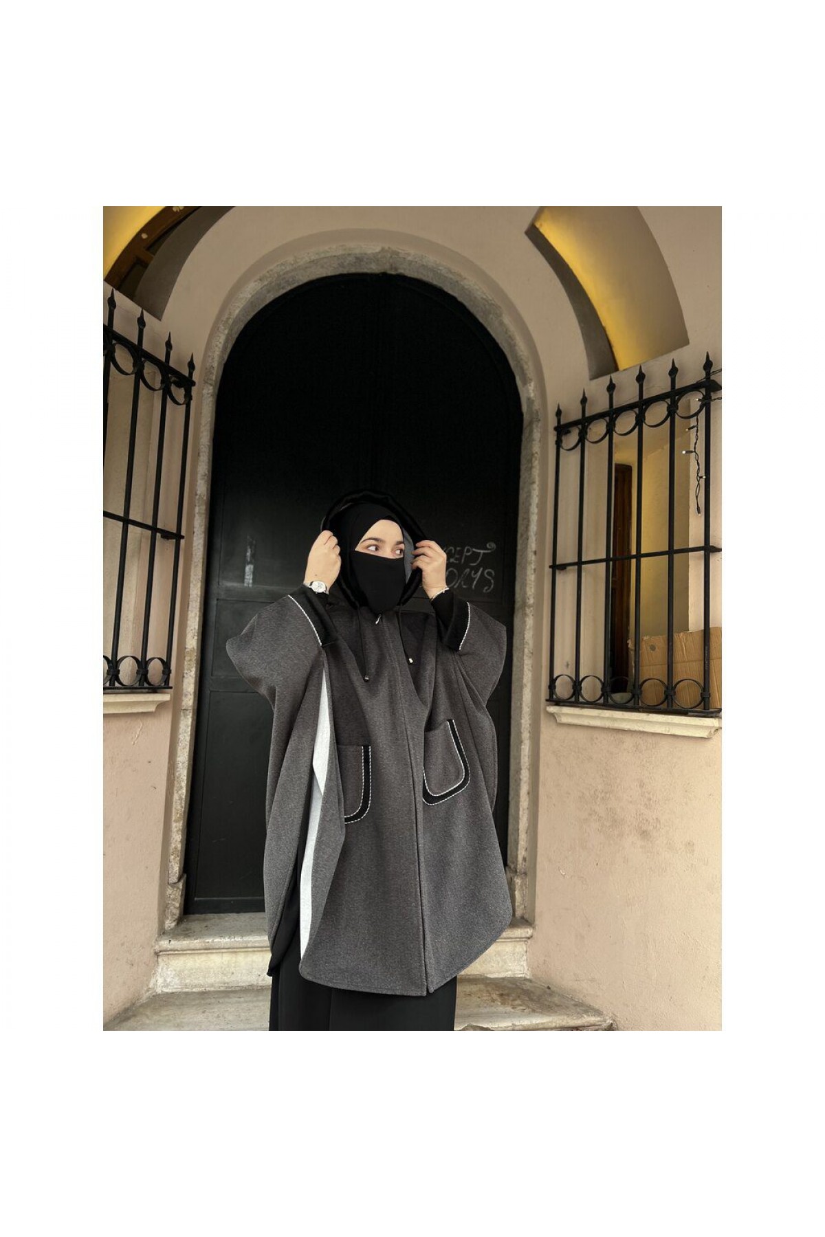 Zara Yuvarlak Deri cep Panço