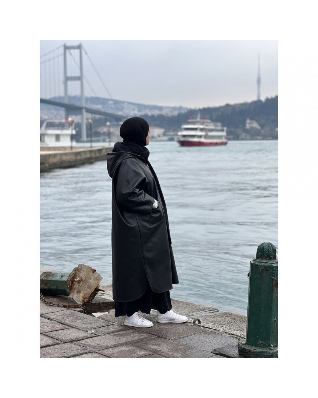 Paçi/Balıkçı deri yağmurluk Paçi/Balıkçı deri yağmurluk