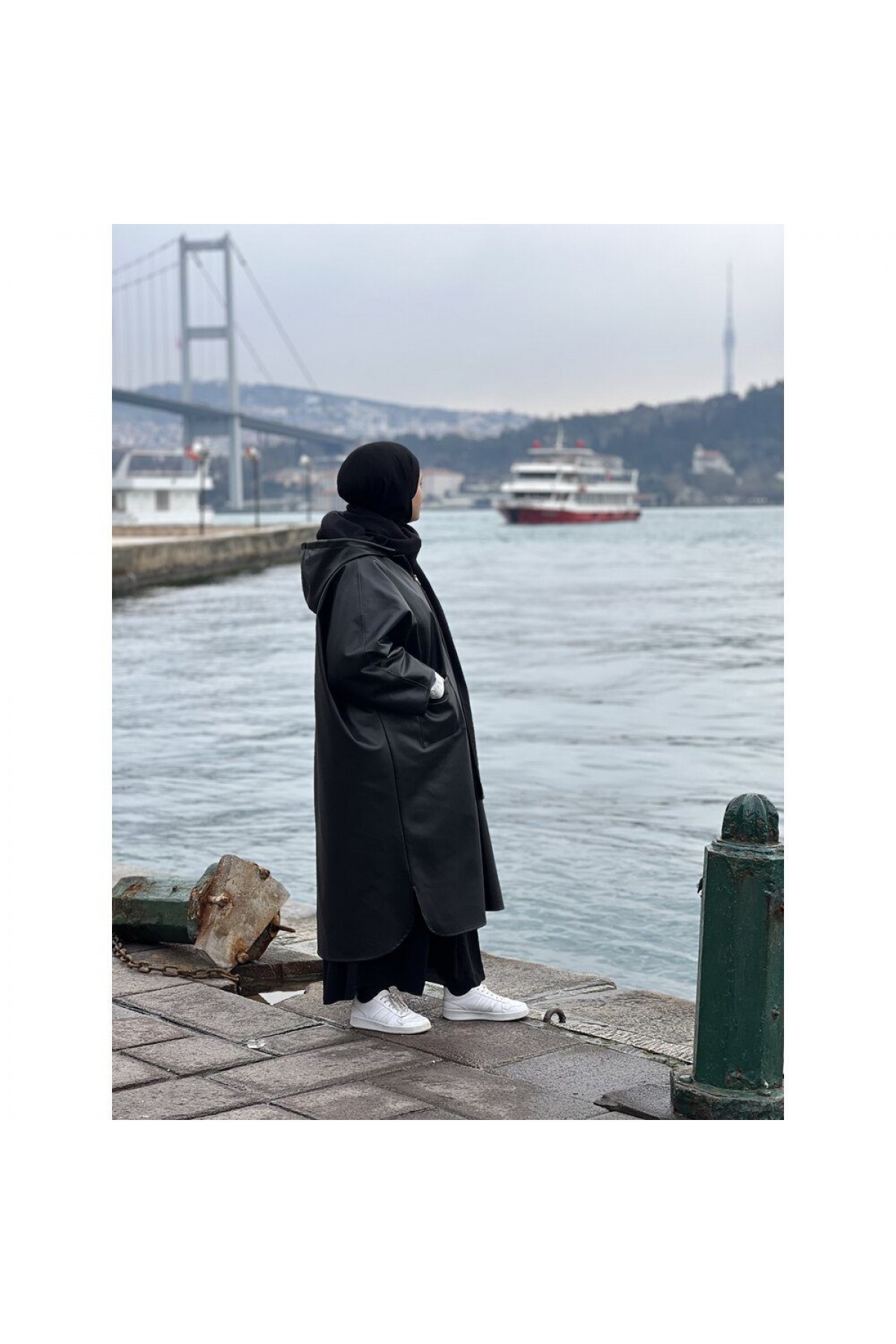 Paçi/Balıkçı deri yağmurluk Paçi/Balıkçı deri yağmurluk
