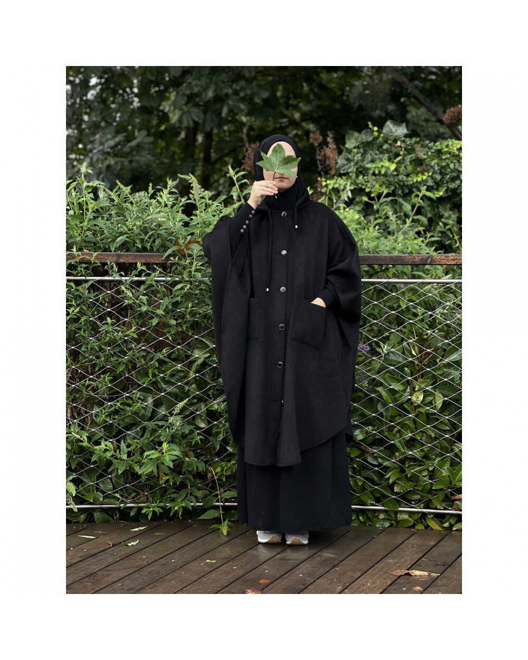 İlikli Kalın Kaşe Panço