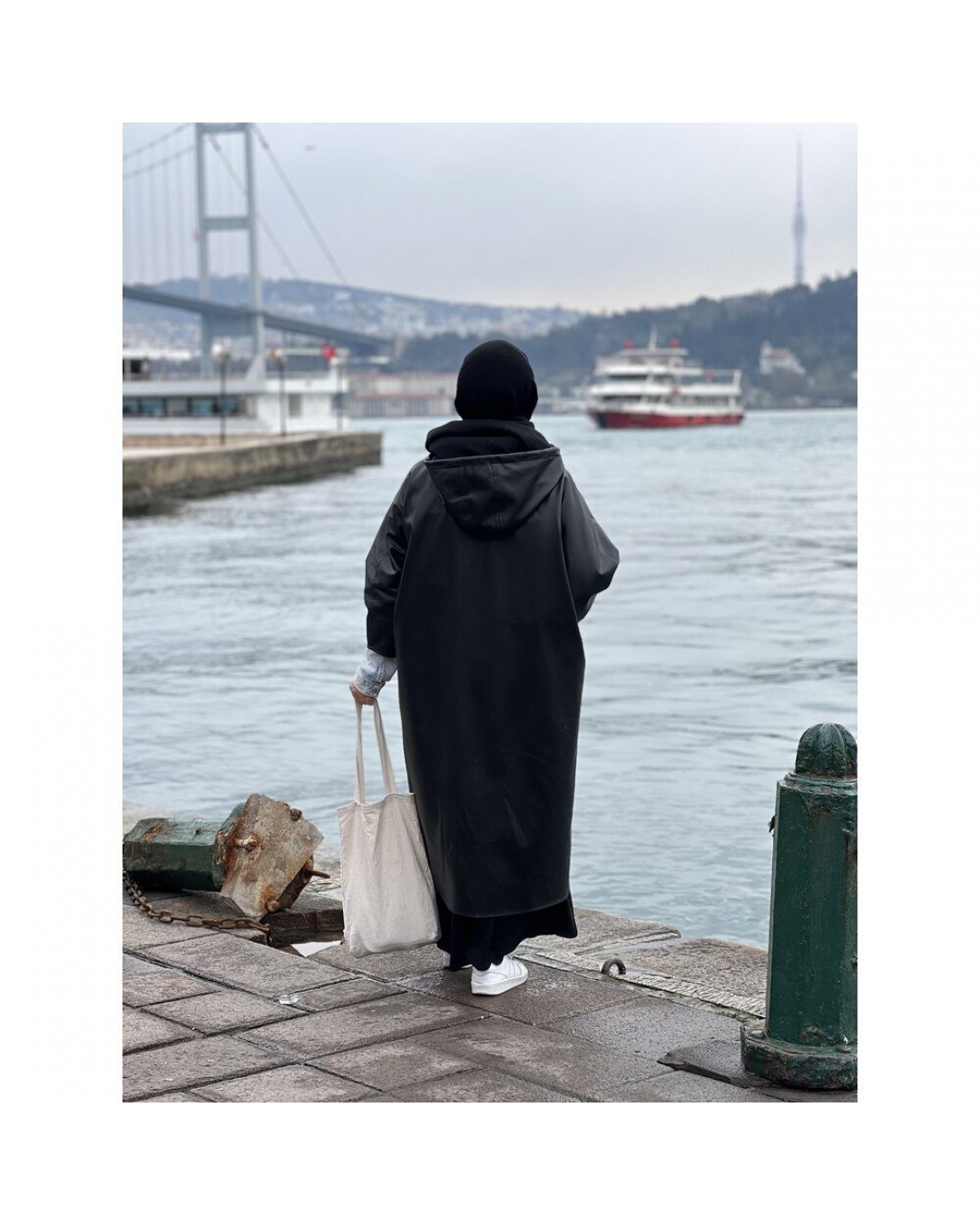 Paçi/Balıkçı deri yağmurluk Paçi/Balıkçı deri yağmurluk