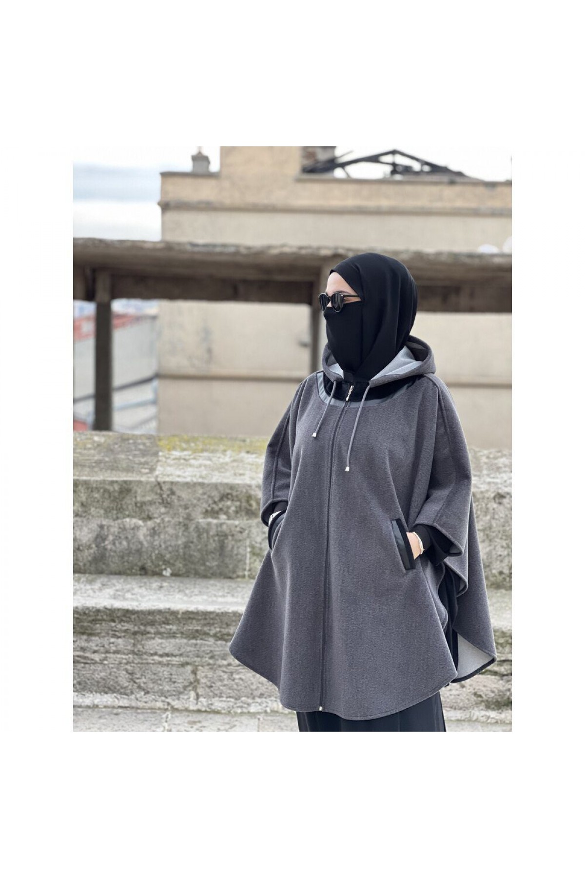 ZARA verev Fok tasarım panço ZARA verev Fok tasarım panço