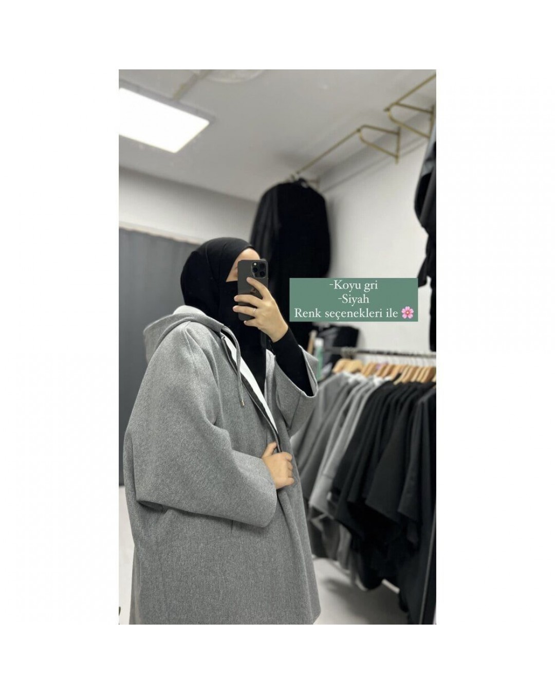 Asil Grey Düz (Floto Cep) Panço