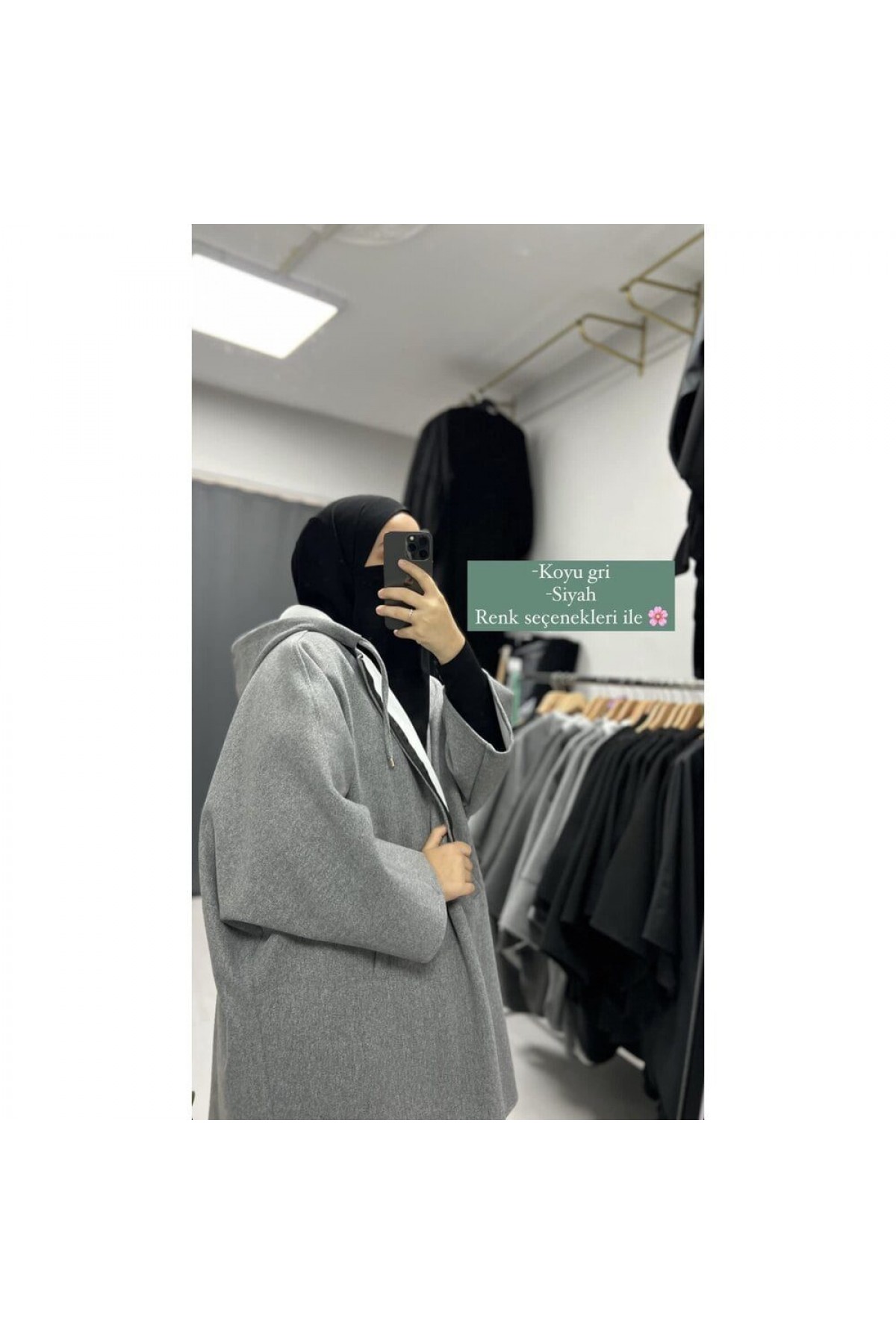 Asil Grey Düz (Floto Cep) Panço