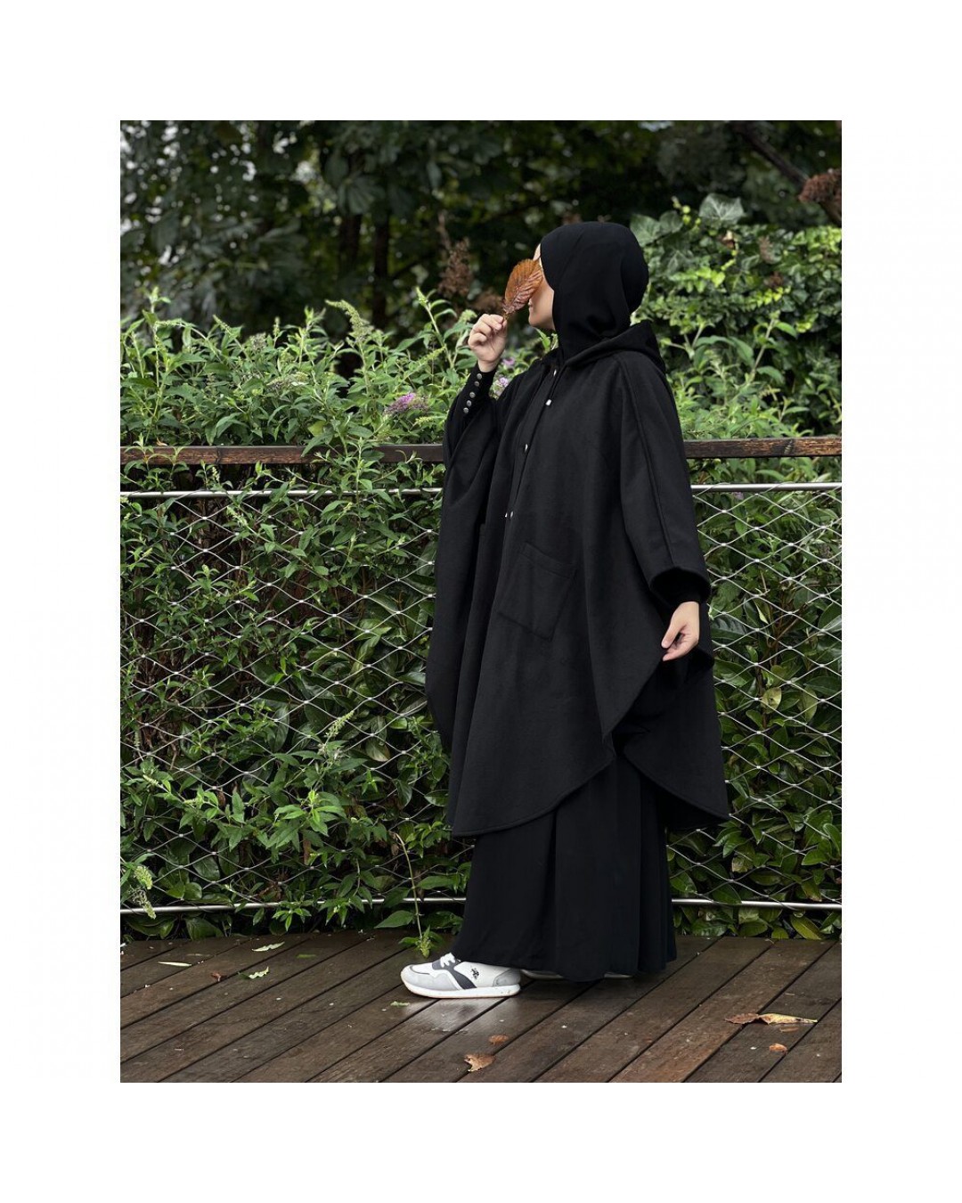 İlikli Kalın Kaşe Panço