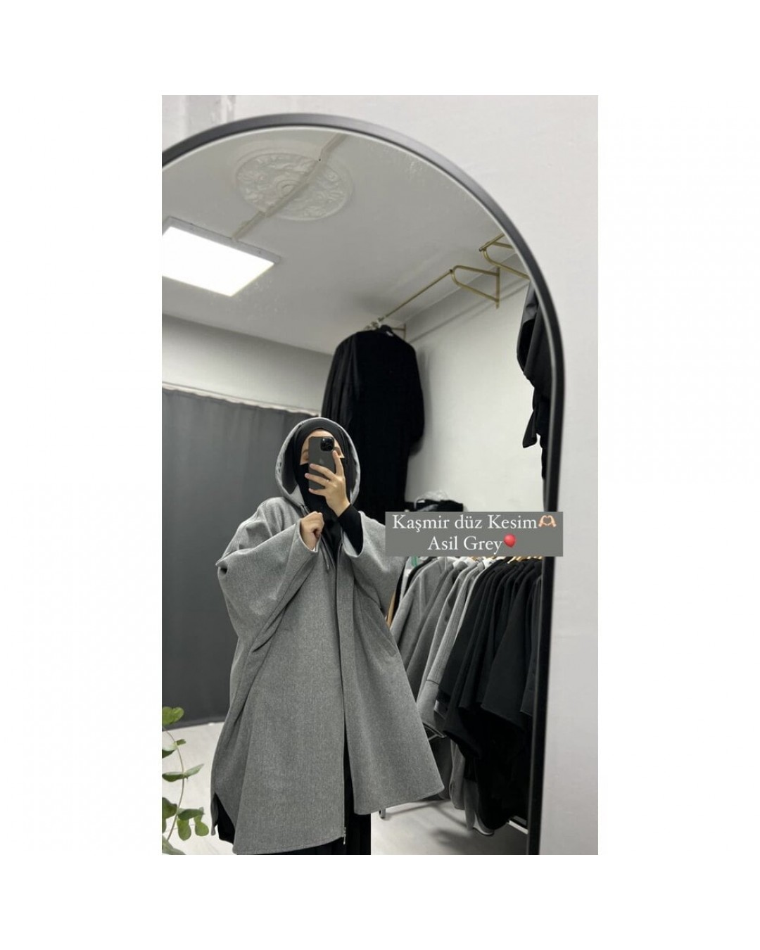 Asil Grey Düz (Floto Cep) Panço