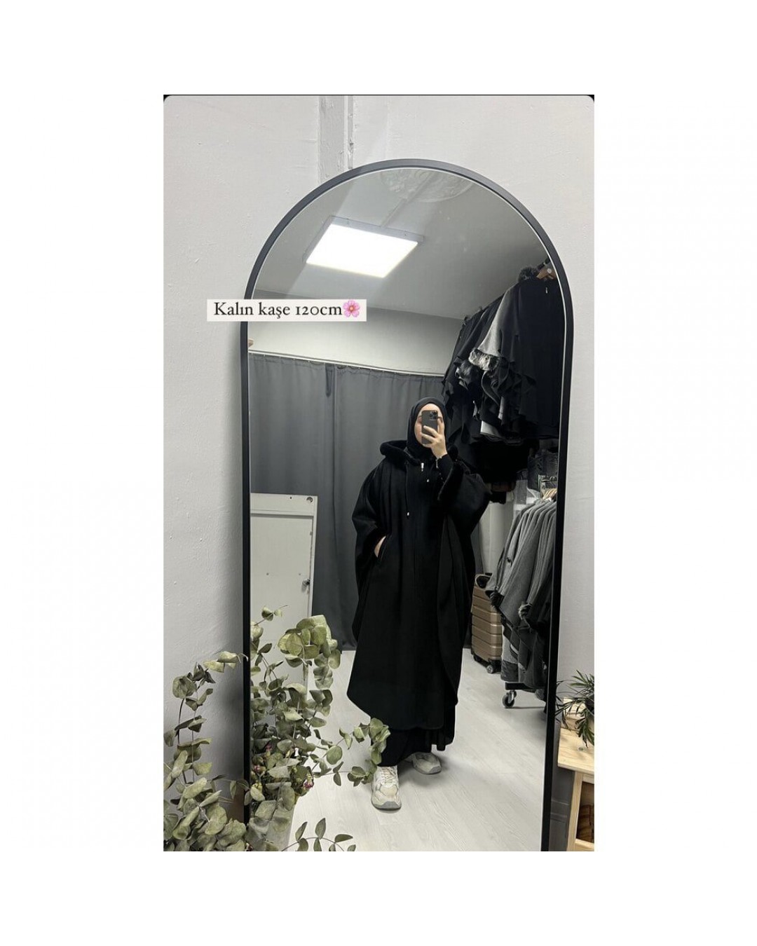 Armâni Kalın kaşe Fok Kaban 120 cm