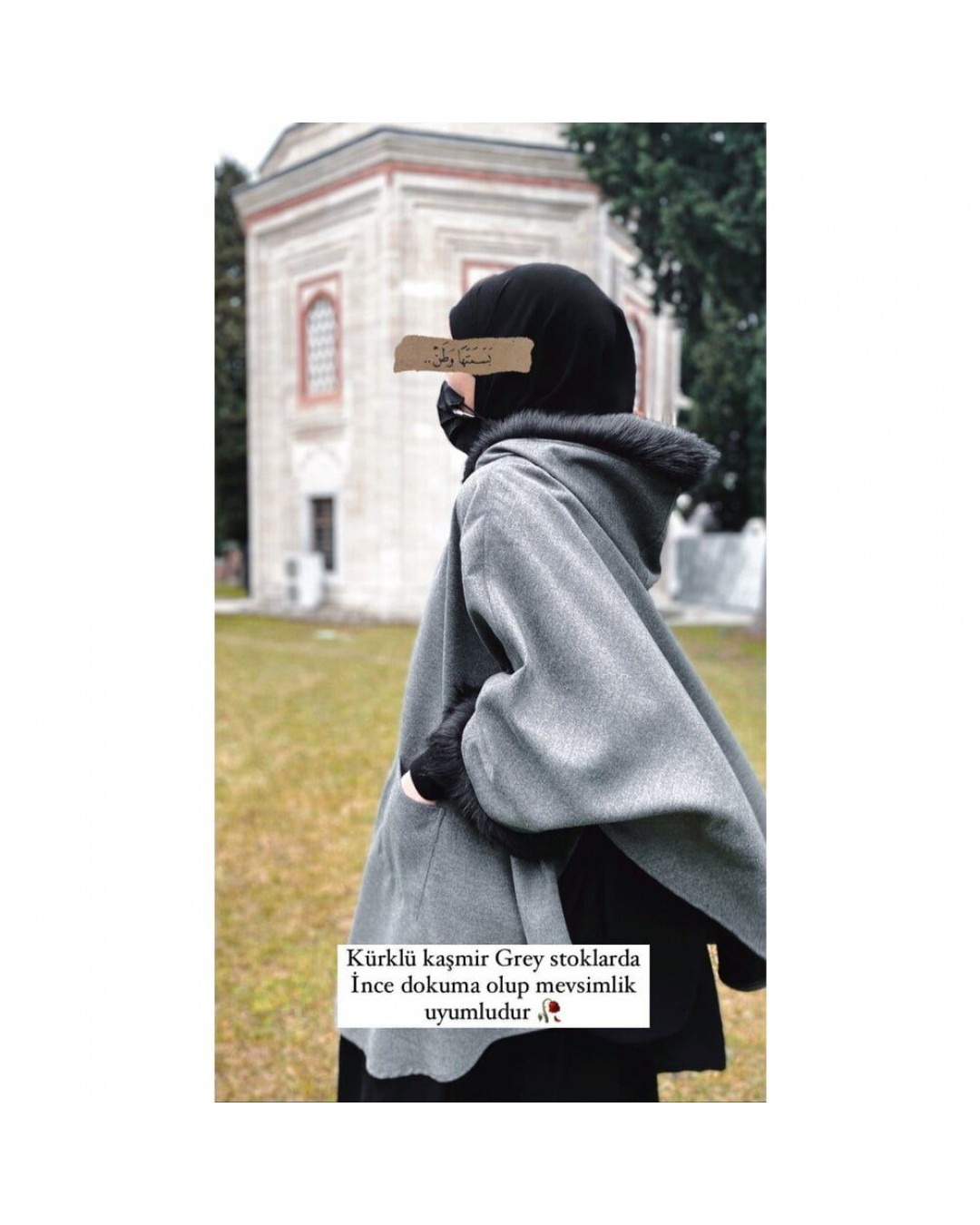 Grey Kürklü Panço Grey Kürklü Panço