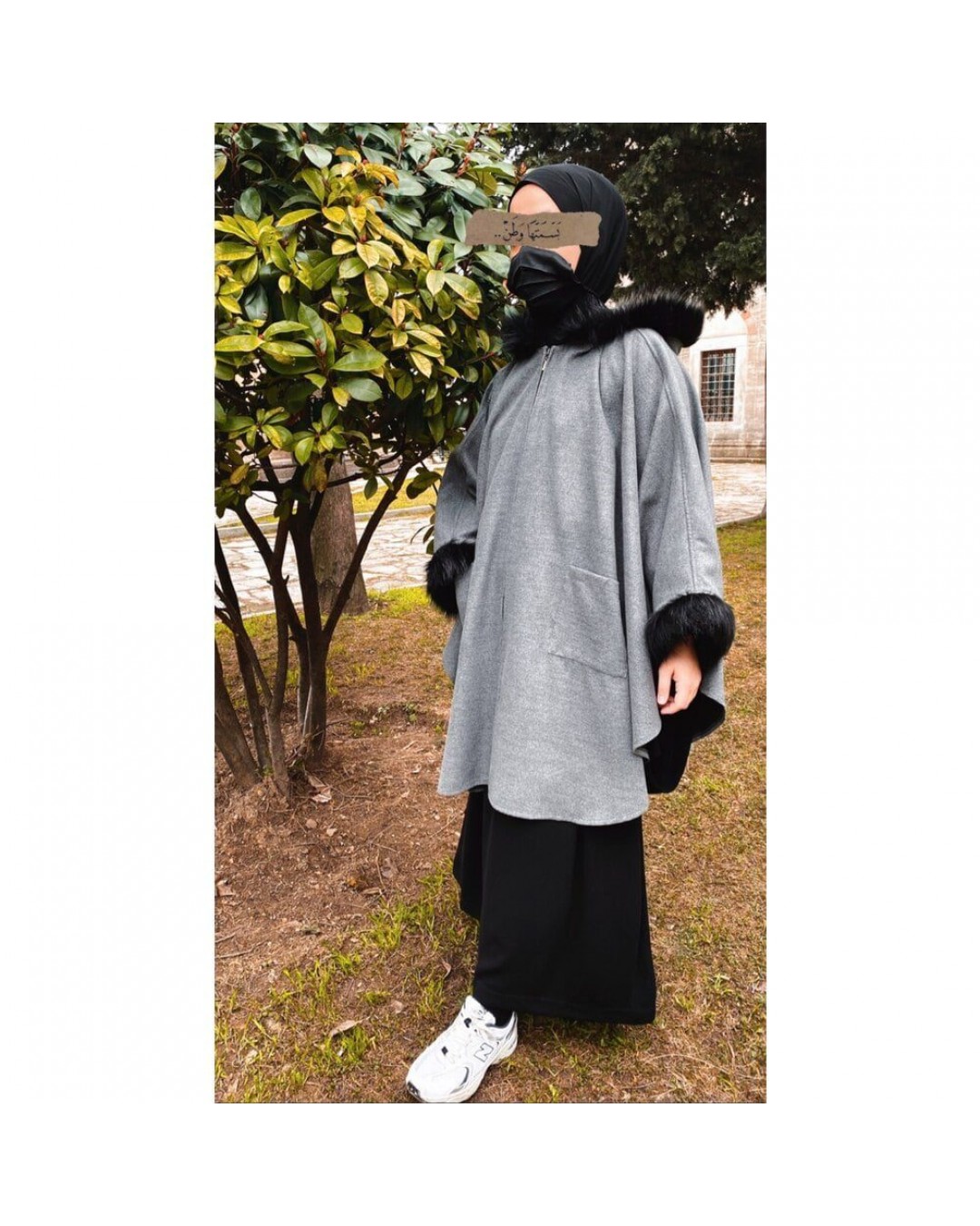 Grey Kürklü Panço Grey Kürklü Panço
