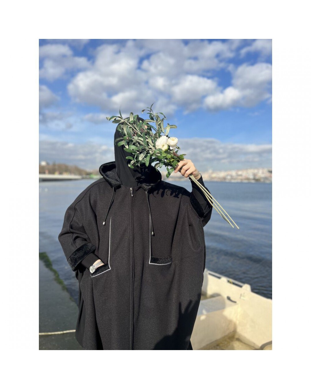 Kaşe Biyeli Tasarım Panço Kaşe Biyeli Tasarım Panço