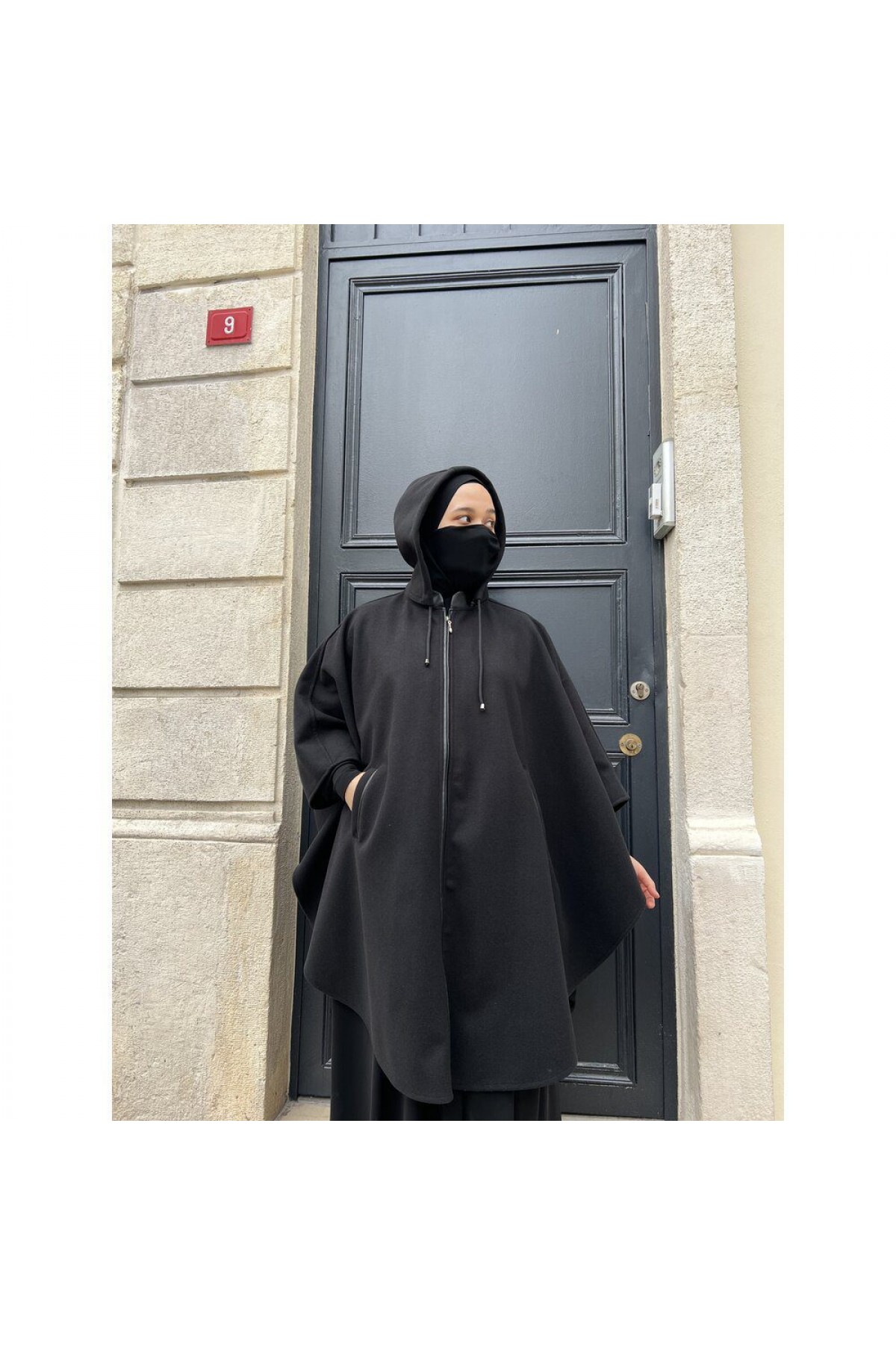 Kaşe Deri Hakim Yaka Panço