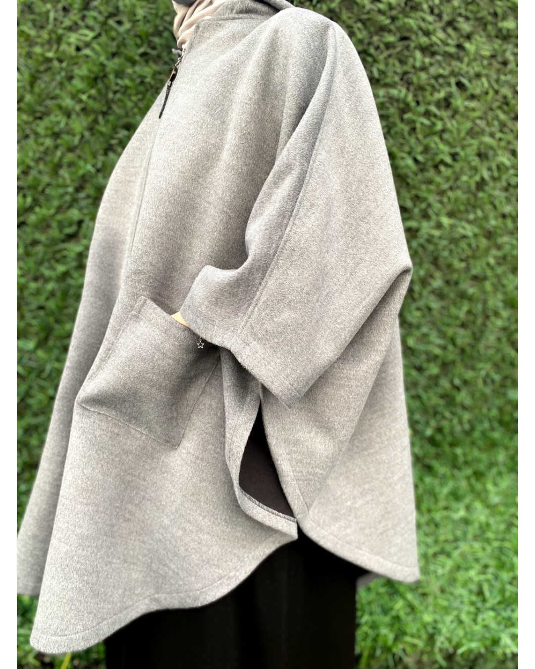 Kaşe Grey Panço Kaşe Grey Panço