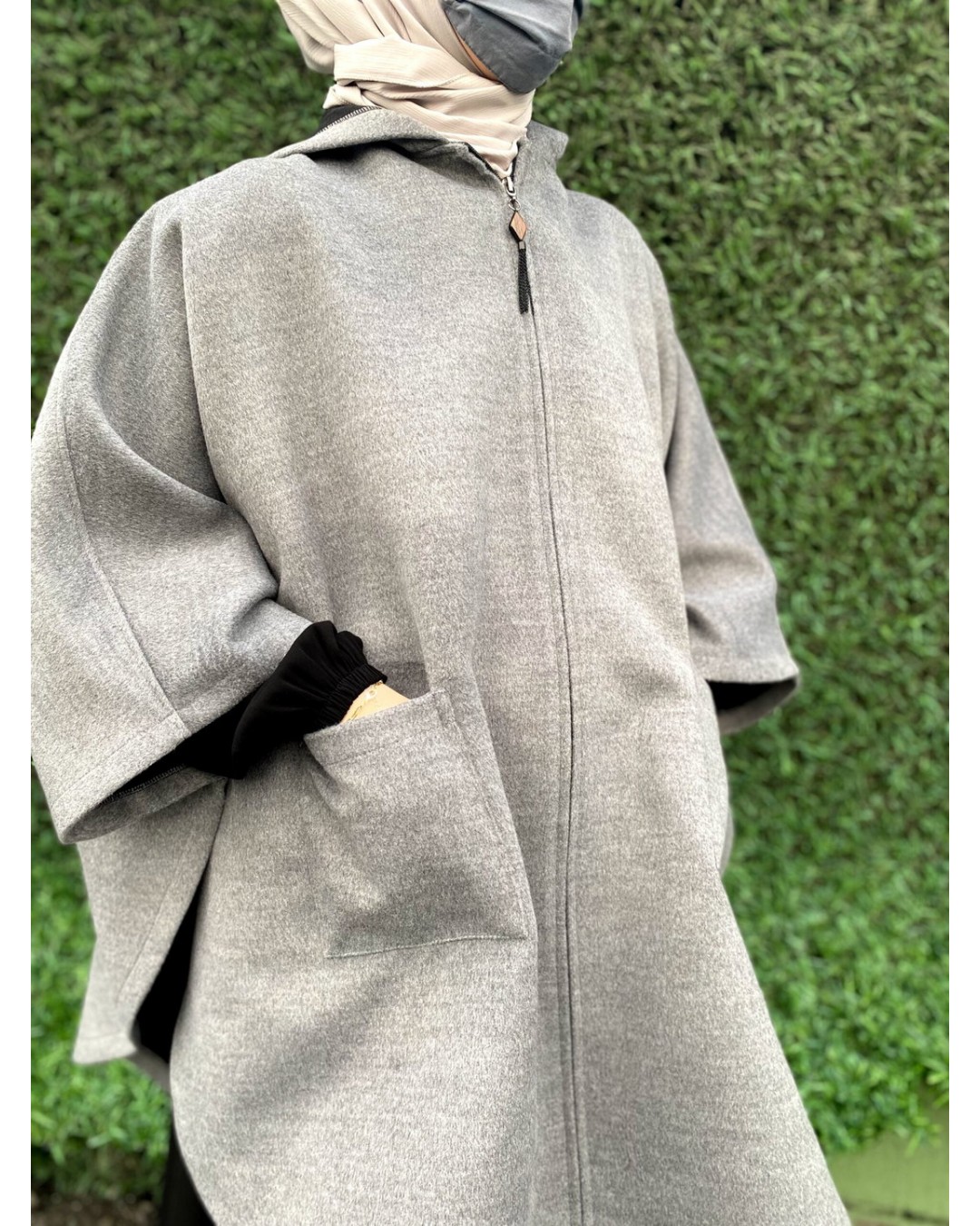 Kaşe Grey Panço Kaşe Grey Panço